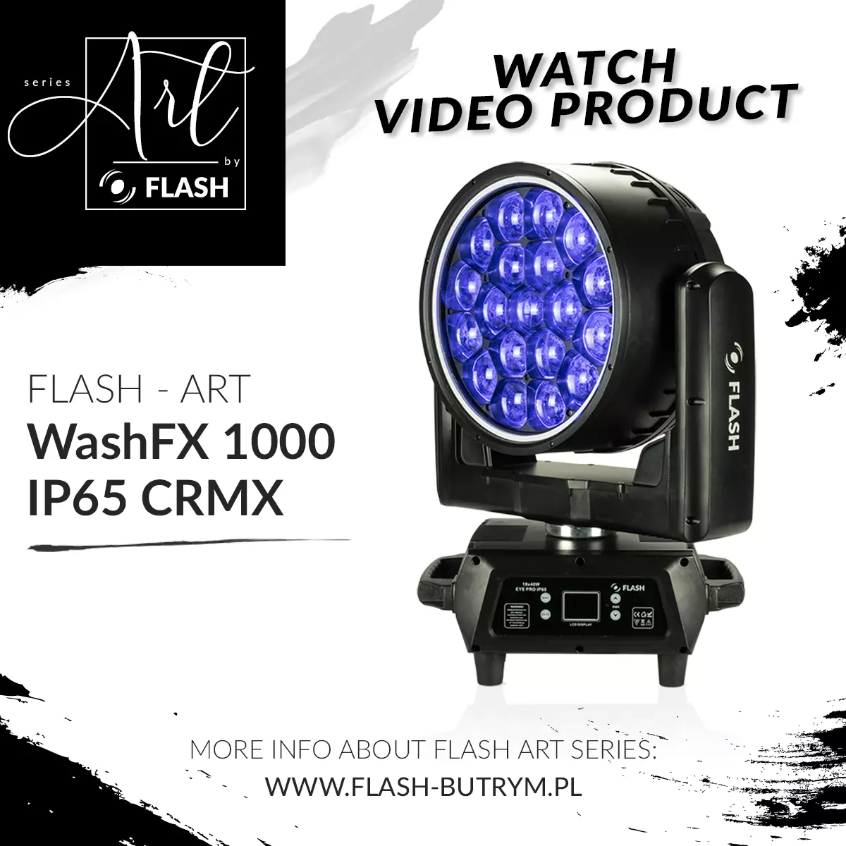 VER VIDEO PRODUCTO - WashFX 1000 IP65 CRMX