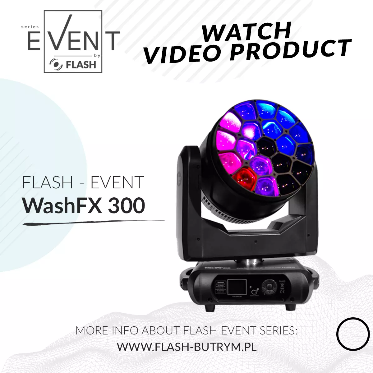 SEE VIDEO PRODUCT - WashFX 300