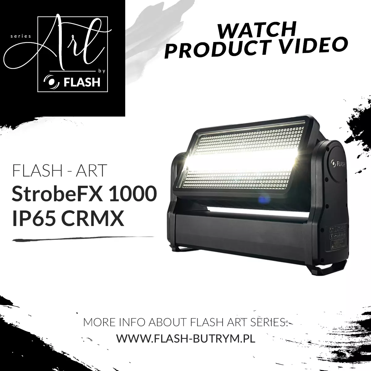SEE VIDEO PRODUCT - StrobeFX 1000 IP65 CRMX