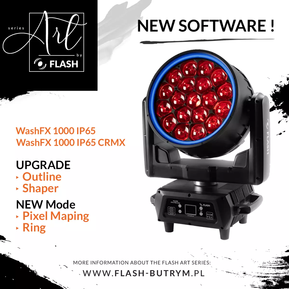 Nueva actualización WashFX 1000 IP65 _ WashFX 1000 IP65 CRMX