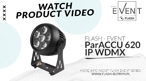 SEE PRODUCT VIDEO - ParACCU 620 IP WDMX