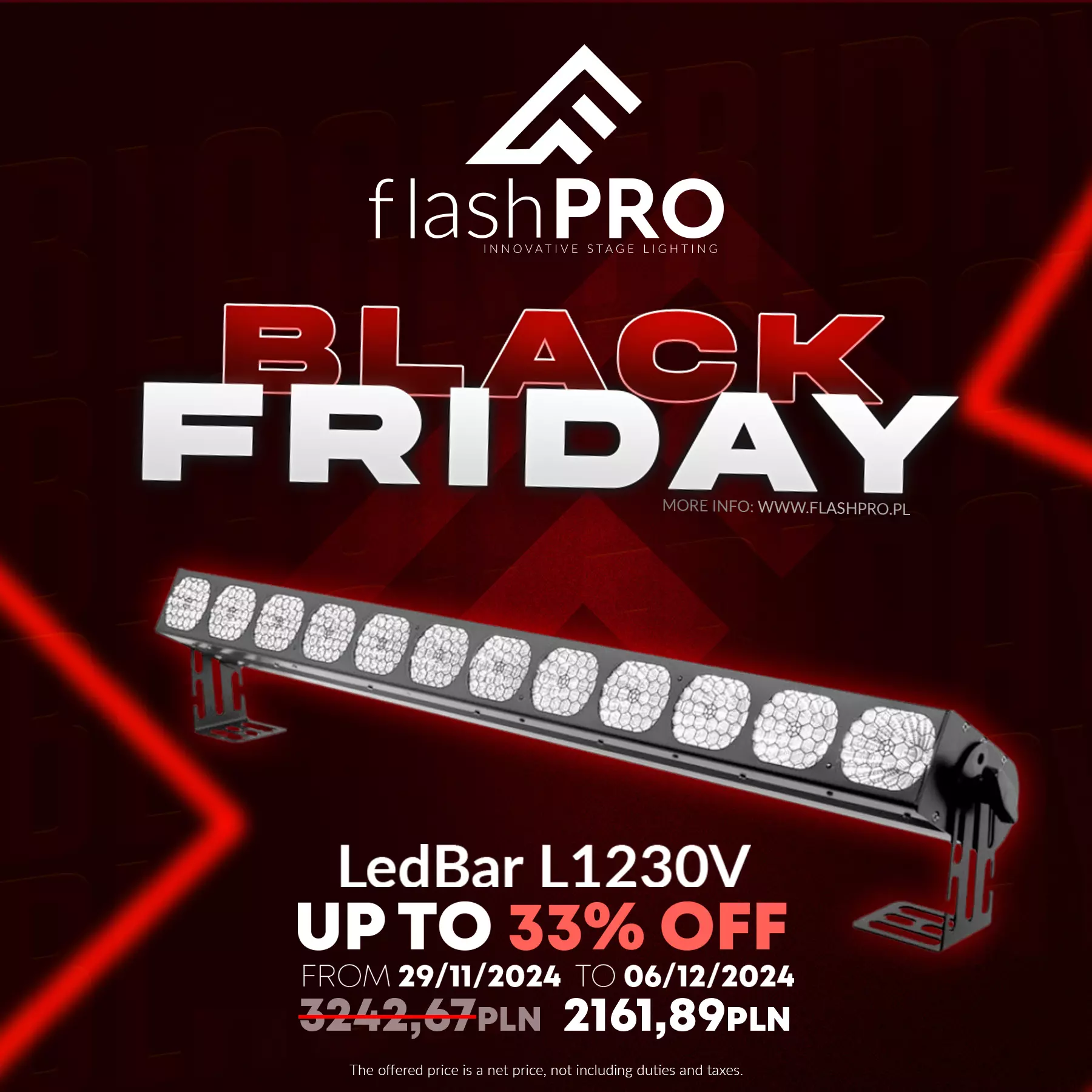 #flashPRO #BlackFriday #Promoción con estilo!