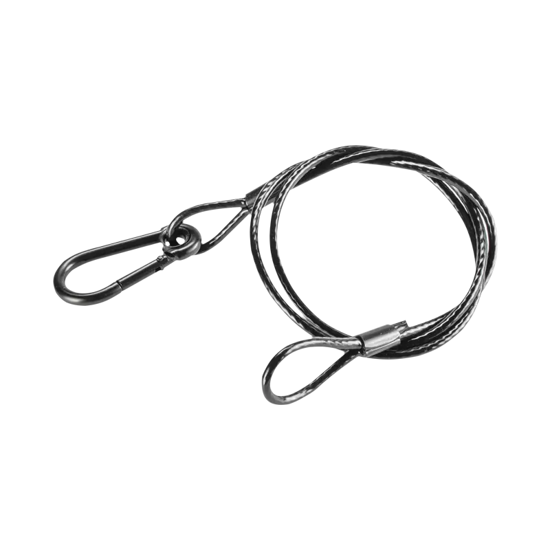 Sicherheitsband 85 cm/4 mm Schwarz